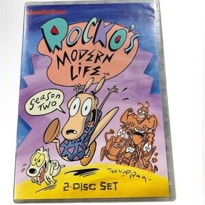 Nickelodeon Rocko's Modern Life Season Two Tv Show DVD's Set
